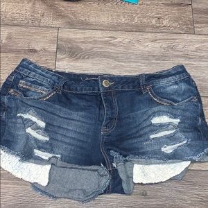 Jean shorts